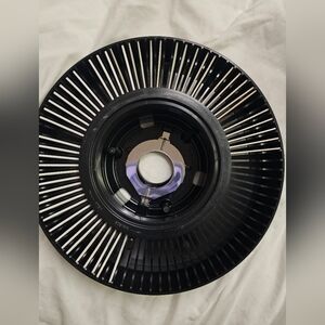 Black Circular Vent Cover